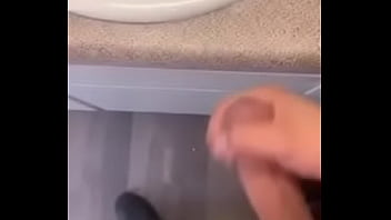 Preview 1 of Danielle Lane - Busting one in the bathroom