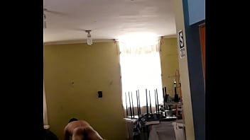 Preview 4 of Young Boy Fuck Cleaning - follando en el taller