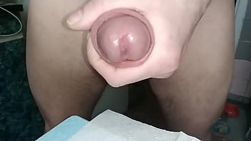 Preview 1 of Amy Latex - Close up massive cumshot