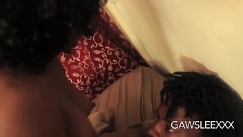 Preview 3 of Latex Nail - FIT EBONY FUCKED BY BIG BLACK DICK