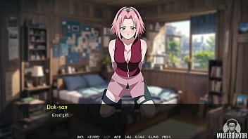 Preview 3 of Pngporn Pictures - SHINOBI SECRETS #10 &bull_ Sakura is fingering her tight,  dripping wet cunt until she cums hard