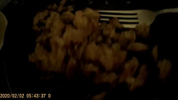 Preview 1 of Female Agent Proprty Trap - Rubbing leftover meal all over my dick