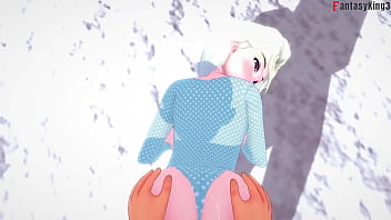 Preview 4 of Old Katherine Merlot - Elsa fucking | 3 | Frozen | Full &amp_ POV on Sheer &amp_ PTRN: Fantasyking3
