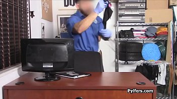 Preview 3 of Japnees Teens - Thicc ebony suspect gets punished hard at the office