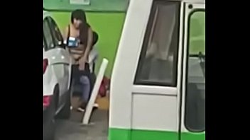 Preview 4 of Cortisol - Sorprendimosa la vecina cogiendo en la v&iacute_a publica