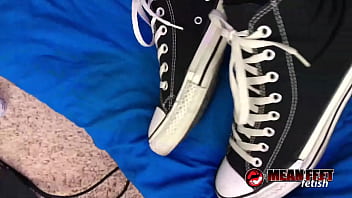 Preview 4 of Creampied Teen Shoplyfter - Cassandra Cain Demands You To Clean And Worship Her Sneakers