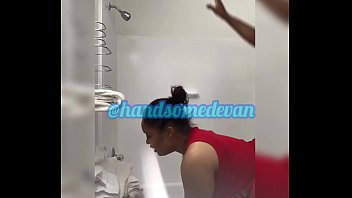 Preview 2 of Saudi Girl Nude - I fucked my stepmom  in the bathroom ( Handsomedevan &amp_ vainty vixen)