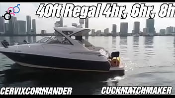 Preview 2 of Natalia Mendz - Miami INTERRACIAL CUCKOLDING Cruise