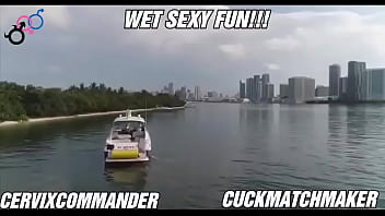 Preview 4 of Natalia Mendz - Miami INTERRACIAL CUCKOLDING Cruise
