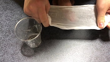 Preview 2 of Nobel Film - Gauze handjob that feels the best