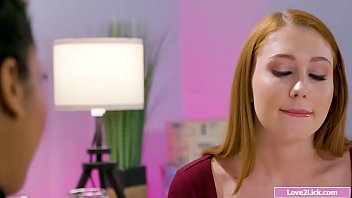 Preview 1 of Newbie Gets Nailed - Teen babe facesitting her black friend
