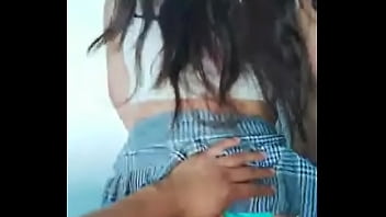 Preview 2 of A Boy And Anty Porn - Colegiala sent&aacute_ndose en pene duro