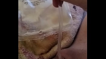 Preview 3 of 27 Cm Cock - Catheter in wet pussy,  can&#039_t stop peeing....