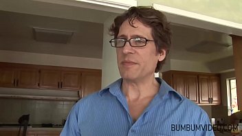 Preview 1 of Step Family Xxx Foking - Old nerd fuck beautiful ass blonde