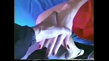 Preview 2 of Painter Xxx - Blonde bombshell Kimberly Kyle with big jugs and exotical beauty Nadia Nyce with almond eyes and olive skin rub fancy pants up the right way