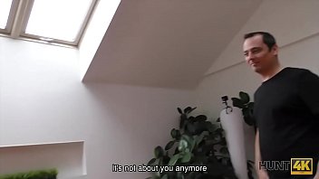 Preview 2 of Blackmail Indian Aunty - HUNT4K. Passionate sex for money ends with huge load of sperm