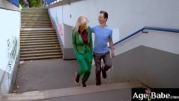 Preview 1 of Indian Mom And Son Xv - Mature nanny Nadya bangs young Nikki   and take his creamy load