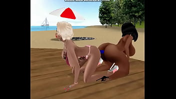 Preview 1 of Sane Jeon Xxx Com - Red Light Vacation Center: Chocolate slut Lola from Exotic Bull