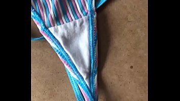 Preview 2 of Cum Completion - Jacqui&rsquo_s used panties ,  my balls are full
