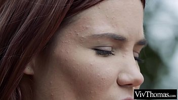 Preview 4 of Monique Pee - Lesbian redhead fingers a stranger