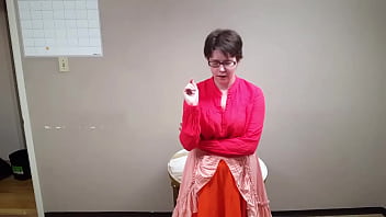 Preview 1 of Biting The Bullet - Femdom masturbates while roleplaying domming he neighbor