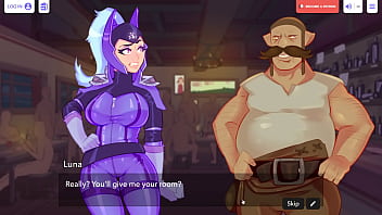 Preview 1 of Malu Six Vidose - Luna in the Tavern Charpter 1 - ALL ENDINGS and SCENES