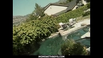 Preview 3 of Teeen Piza Dlivr Sex - MomsWithBoys - Hot Blonde MILF Having Trouble Swallowing Big Cock