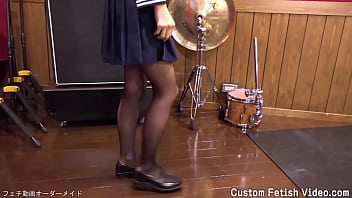 Preview 1 of Lesbia Deux - Pantyhose 　pedal pumping