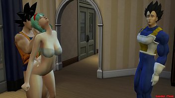 Preview 4 of Fat Mom And Son Middle Sex - Vegeta tiene una pesadilla Goku se Folla a Su Esposa Bulma Delante de el Netorare Hentai