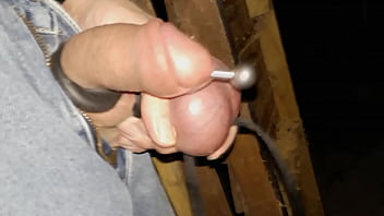 Preview 2 of Jotdbfgfz - CBT - Penis Plug Piss
