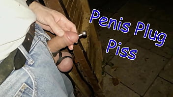 Preview 1 of Jotdbfgfz - CBT - Penis Plug Piss