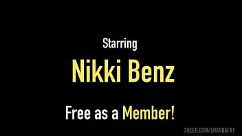 Preview 1 of Lick Big Ass Butt - Big Boobs Blondes Vicky Vette &amp_ Nikki Benz Meal Each Other&#039_s Twats!