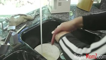 Preview 1 of Baby Vs Teacher - Brunette Hot step Mom &amp_ Skinny step Sister Fuck step Brother To Soothe His Blue Balls