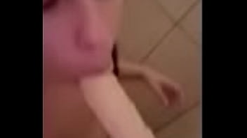 Preview 2 of Yunis Chinese Massage On Guam - Mexican huge tits loves sucking huge dildo