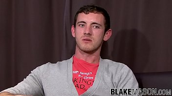 Preview 1 of Big Itts Mom - Twink with blue eyes masturbates his big monster cock