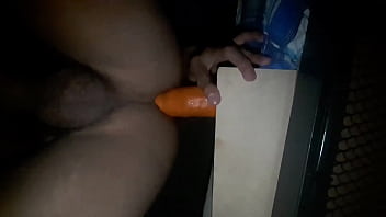 Preview 3 of Park Stani - Boy masturbate with a plasticine dildo