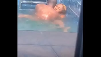 Preview 4 of Mistress Shoes Licking - Sex on pool