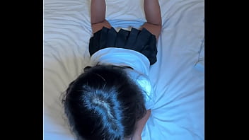 Preview 1 of Pashto Girl And Boy Xxx - 18yo Thai student in uniform cannot handle big white dick