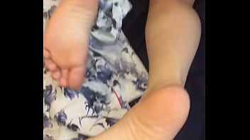 Preview 3 of Cyndee May - Cumming On Cute Teens Feet