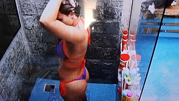 Preview 3 of Xxx Teens Black Skinny Anal - Big Brother Brasil 20