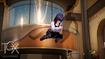 Preview 1 of Arab Teen Webc - Anime Hentai Game Gaming Hinata Hyuga netorare fucks with lots of sex in various positions and Blowjob Naruto