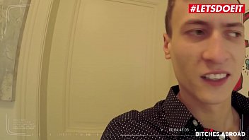 Preview 2 of Irfan Khan Full Sex Video - LETSDOEIT - Russian Teen Anya Akulova Gets To Fuck With A Real Big Cock Guy This City Break