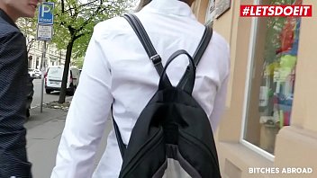 Preview 1 of Irfan Khan Full Sex Video - LETSDOEIT - Russian Teen Anya Akulova Gets To Fuck With A Real Big Cock Guy This City Break