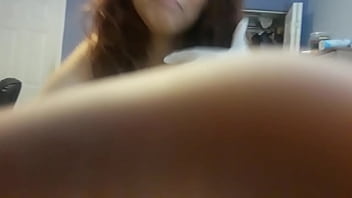 Preview 1 of Www Xxx Video Co - Ginger paris sexy gloves blowjob &amp_cowgirl