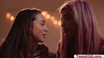 Preview 2 of Son Forced Mom Kiss Seduced - Ashlee Mac and Abigail Juliet makes their pussies orgasm
