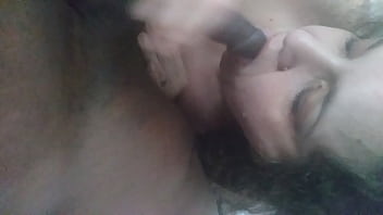 Preview 4 of Mom And Son Bf Family Japanese - Milf from Argentina sucks off black dick