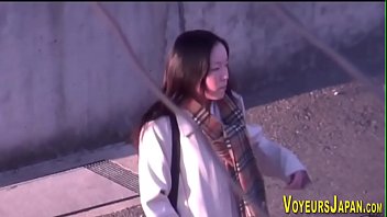 Preview 1 of Elsa Lampung - Skinny japanese babe toys her hairy pussy