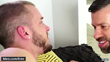 Preview 3 of Desi Auntyies - (Tristan Jaxx,  Colton Grey) - Fugitives Part 1 - Trailer preview - Men.com