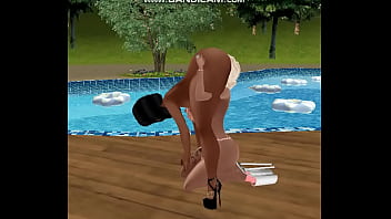 Preview 1 of Bada Wala Chuchi Wala Video - Red Light Vacation Center: Chocolate slut Lola from Exotic Bull