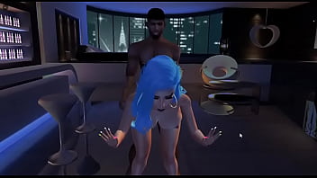 Preview 1 of Funk Mom And Son - Sendo pressionada contra a parede pelo pauz&atilde_o